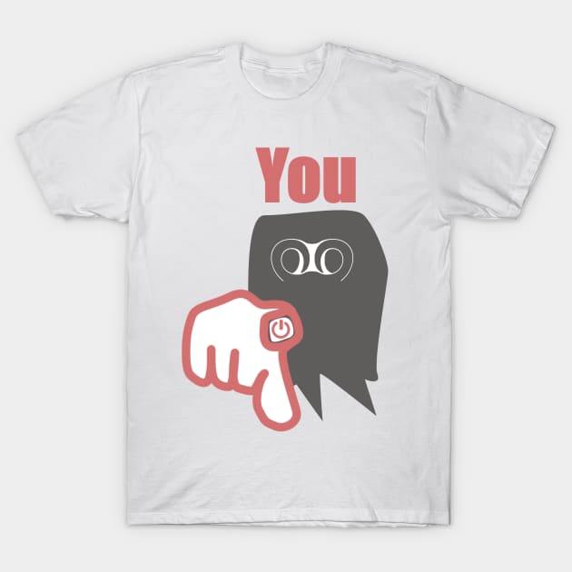 Hey You,  turn on ... T-Shirt by dorletin